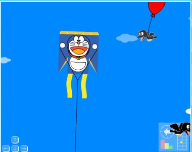 ドラえもんの凧揚げゲーム アニメとマンガ無料ゲーム