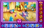 くまのプーさんの仲間と写真撮影ゲーム