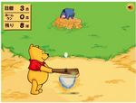 プーさんの野球ゲーム